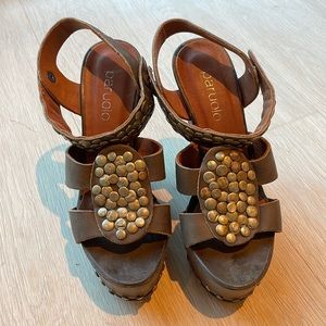 Argentina High Wedge Sandals